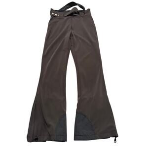 Sportalm Kitzbuhel Women's Dark Brown Flared Ski Pants Snowboarding, 8 (38 EU)